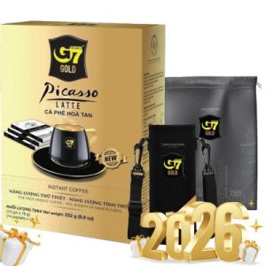 G7 Gold Picasso Latte và balo/túi BGN
