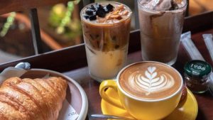 cafe buổi sáng