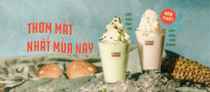 cà phê cốt dừa cộng cafe